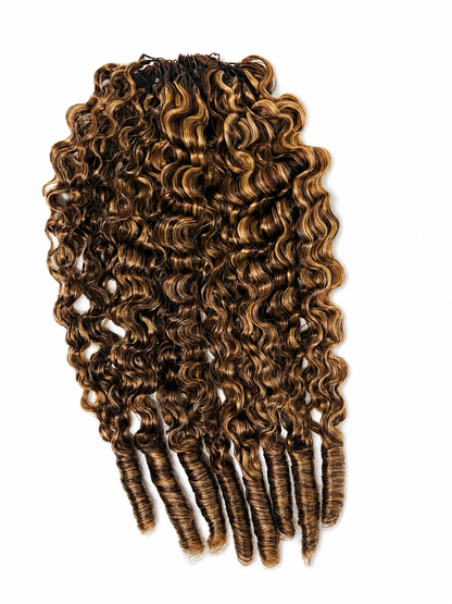 #4/27/30 Burmese Curly Feather Crochet